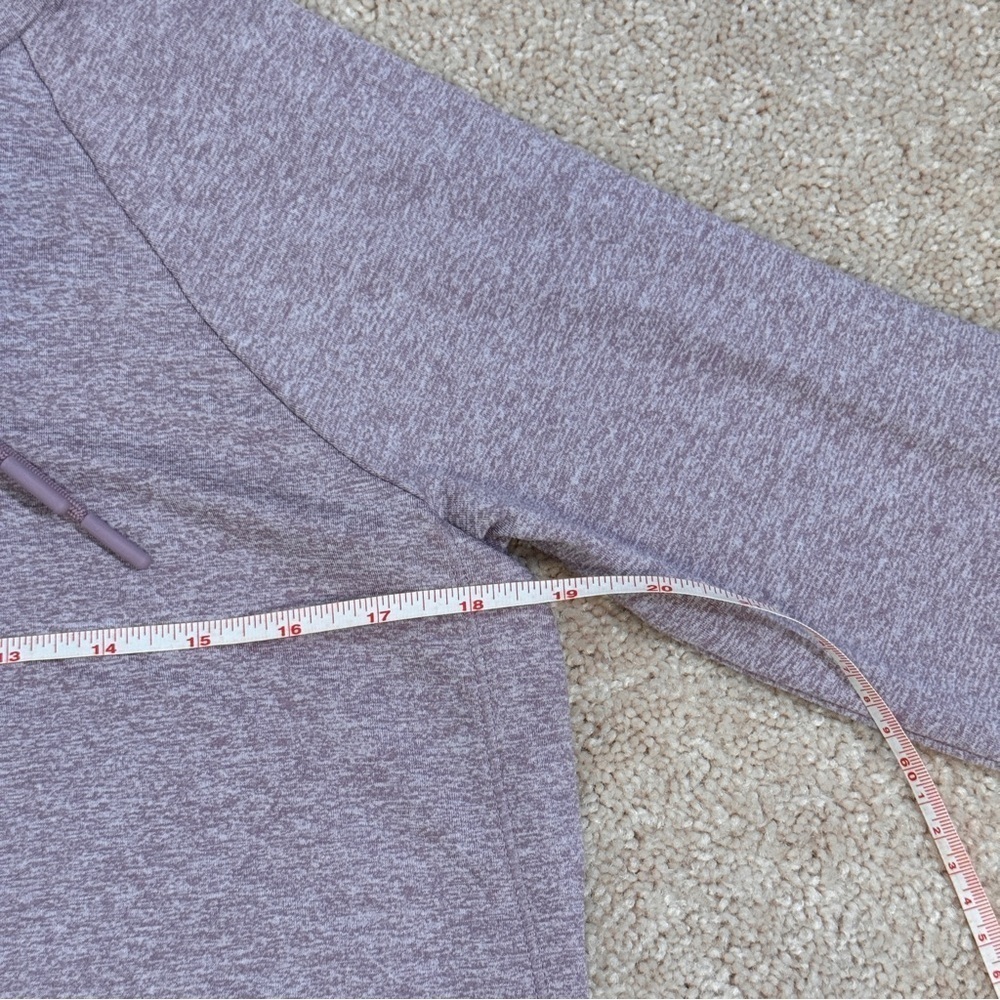 Athleta Women's Uptempo Heather Purple Hoodie - Size Small - Picture 7 of 8